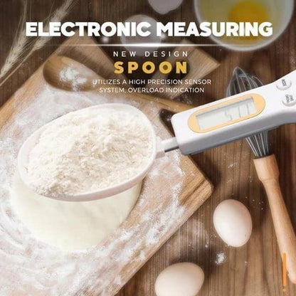 Electronic measuring spoon