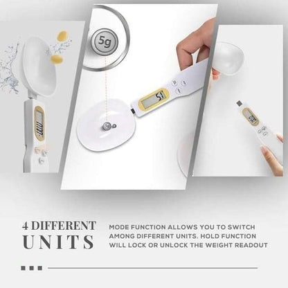 Electronic measuring spoon