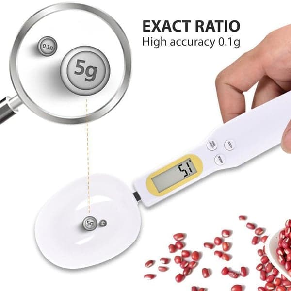 Electronic measuring spoon