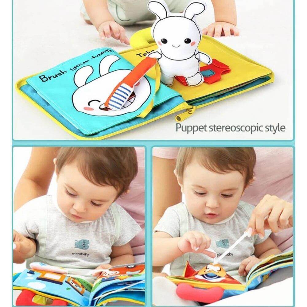 3D Soft Cloth Baby Books