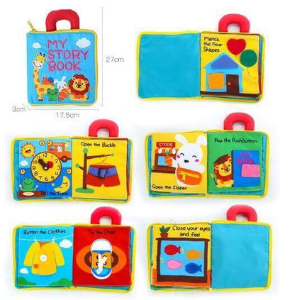 3D Soft Cloth Baby Books