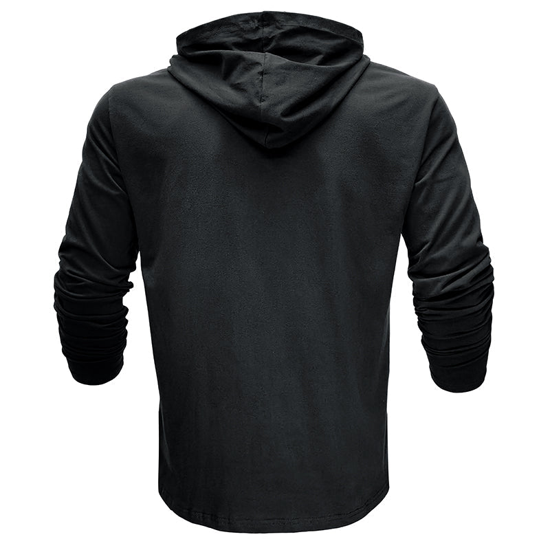 Cotton Hooded T-shirt