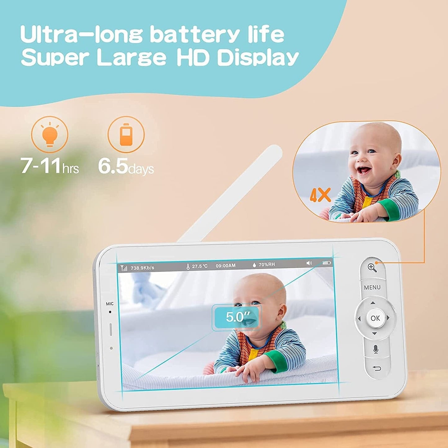 Nanny Wireless Baby Monitor