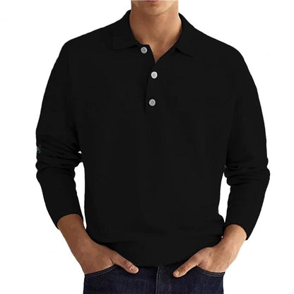 Serlene™ LONG SLEEVED POLO SHIRT - MAXIMUM ELEGANCE AND COMFORT