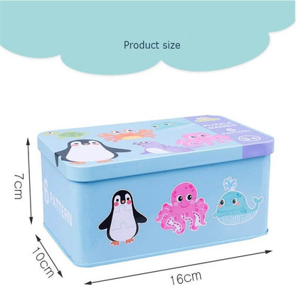 Baby 3D Animals Puzzle Iron Box