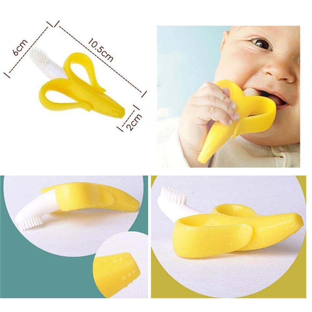 Adorable Baby Banana Toothbrush