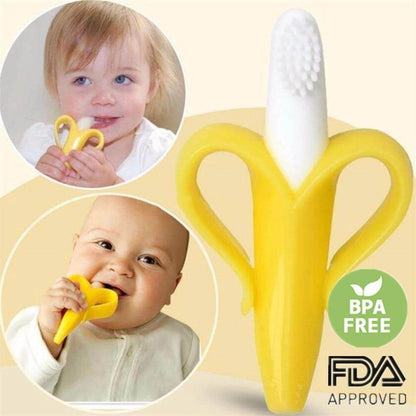 Adorable Baby Banana Toothbrush