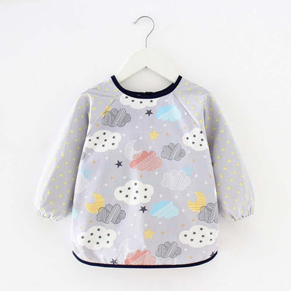 Baby Bibs Waterproof Long Sleeve Apron