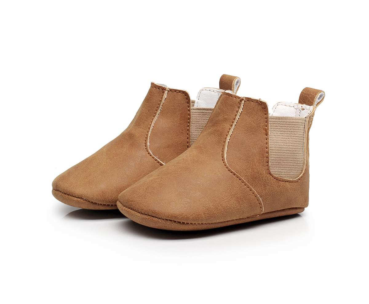 Jordan™ | Quality Baby Elastic PU Leather Boots