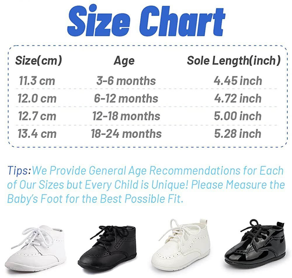 Baby High Top Leather Shoes