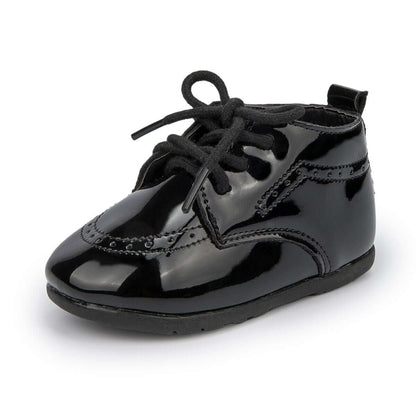 Baby High Top Leather Shoes