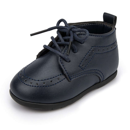 Baby High Top Leather Shoes