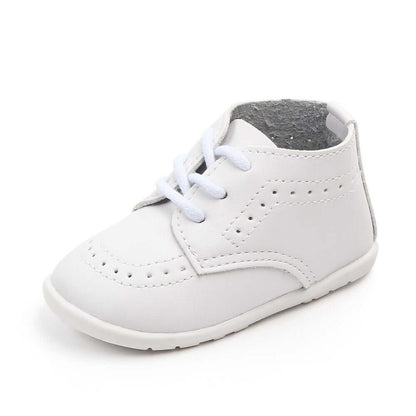 Baby High Top Leather Shoes