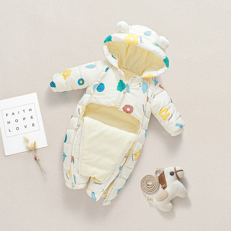 Baby Hooded Snowsuit