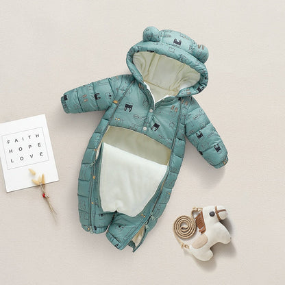 Baby Hooded Snowsuit