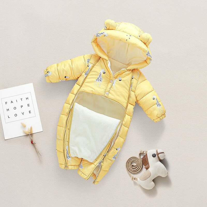 Baby Hooded Snowsuit