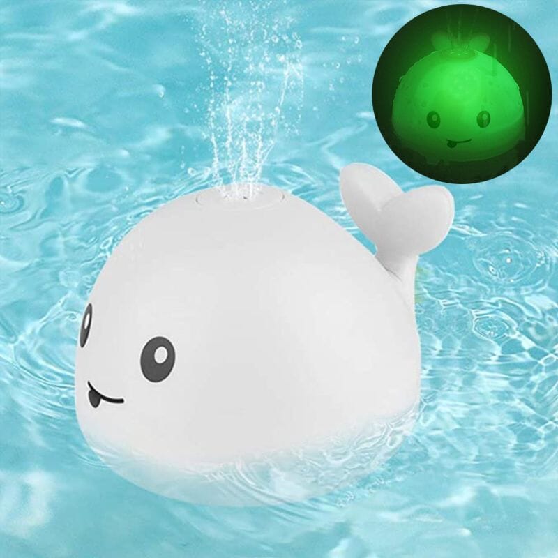 Light Whale Bath Toy