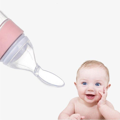 Baby Silicone Bottle Spoon