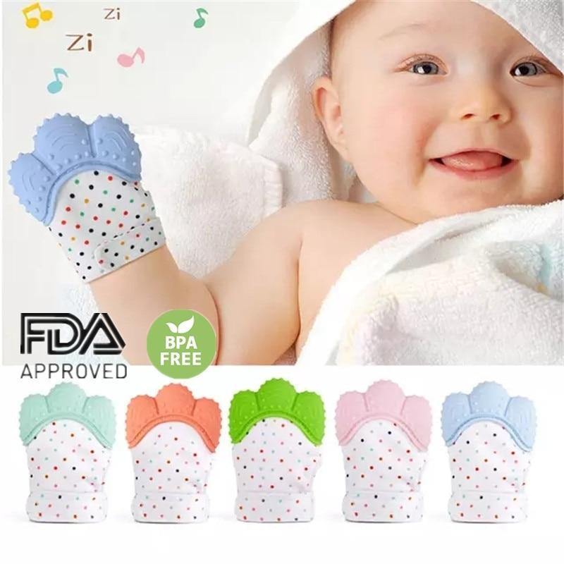 Baby Silicone Teething Glove