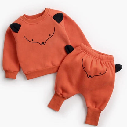 Baby Cartoon Outfit Set