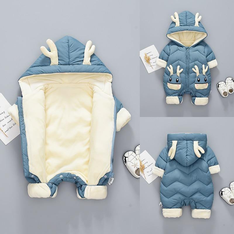 Baby Thick Winter Jumpsuit