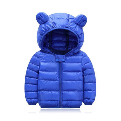 Baby Winter Ears Hoodie Coat