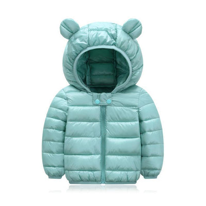 Baby Winter Ears Hoodie Coat