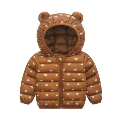 Baby Winter Ears Hoodie Coat