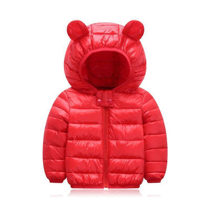 Baby Winter Ears Hoodie Coat