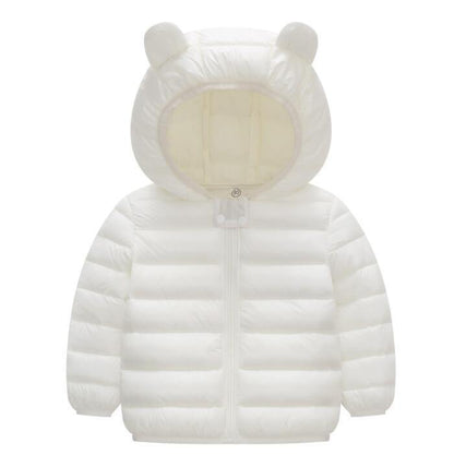 Baby Winter Ears Hoodie Coat