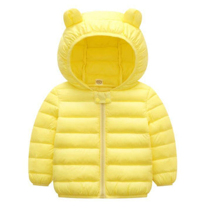 Baby Winter Ears Hoodie Coat