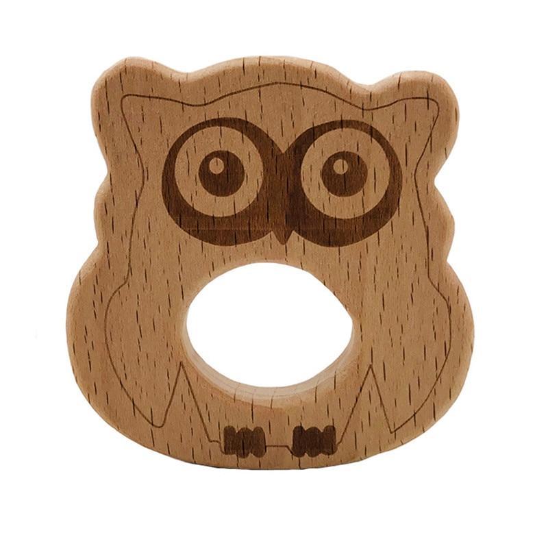 Baby Wooden Teether Cute Animals