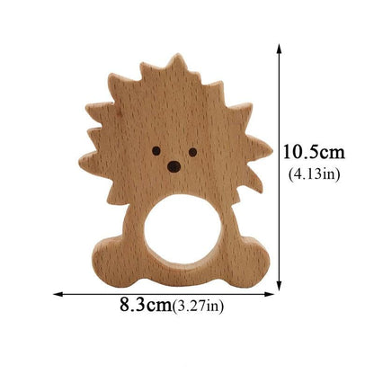 Baby Wooden Teether Cute Animals