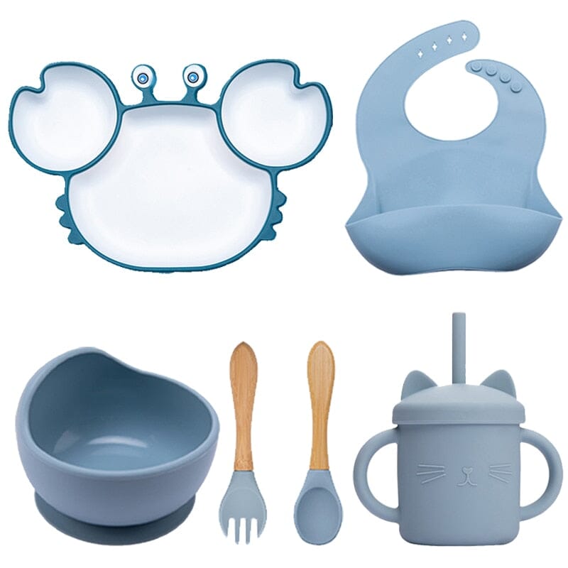 Baby Bowls Plates Spoons Set