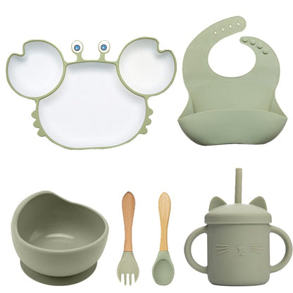 Baby Bowls Plates Spoons Set