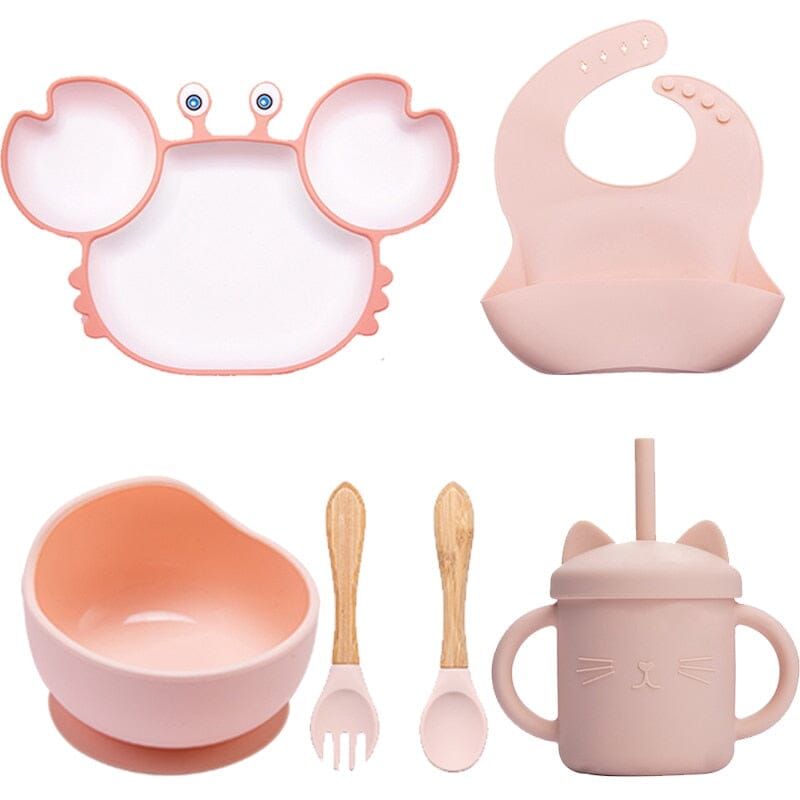 Baby Bowls Plates Spoons Set