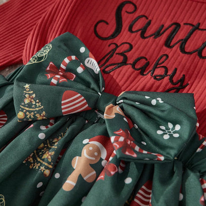 Baby Girl Christmas Romper