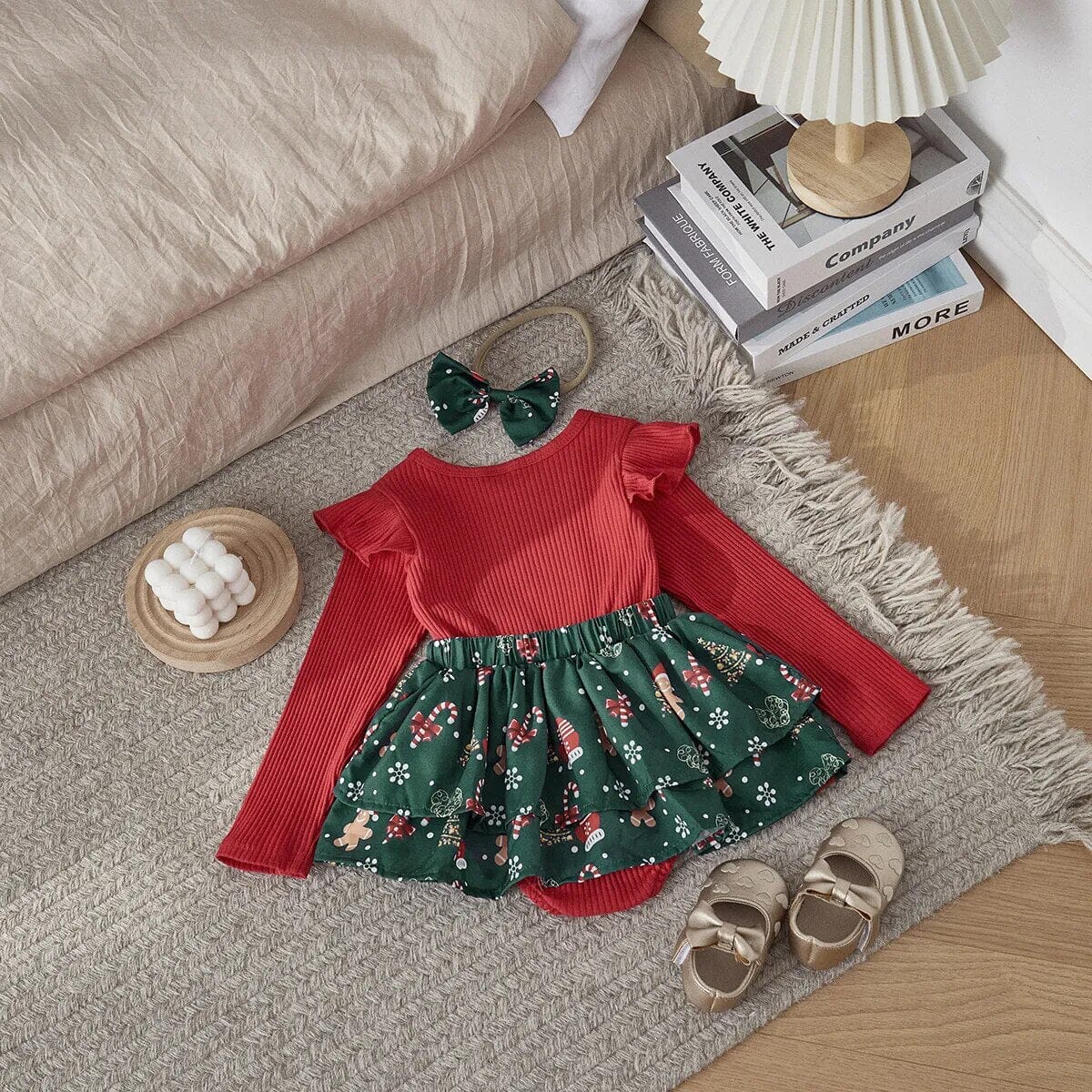 Baby Girl Christmas Romper