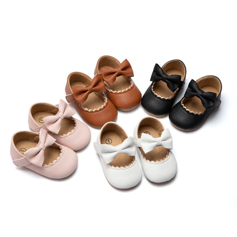 Classic Newborn Baby Girl Shoes