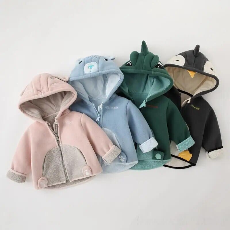 Casual Baby Jacket Animal Cartoon