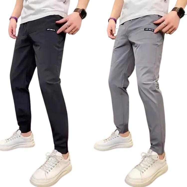 Elastic cargo pants