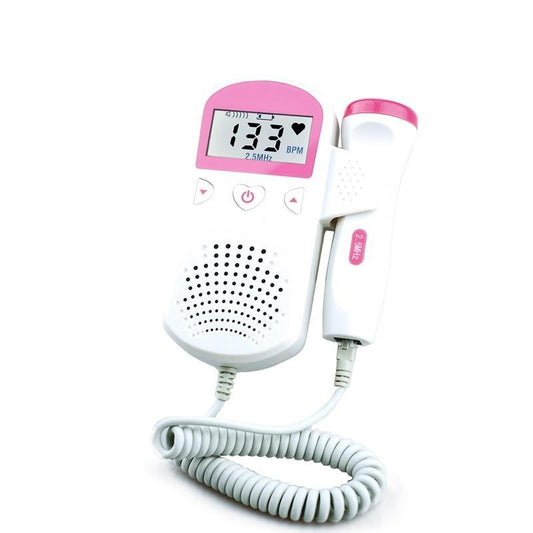 Fetal Doppler Ultrasound Baby Heartbeat Tracker