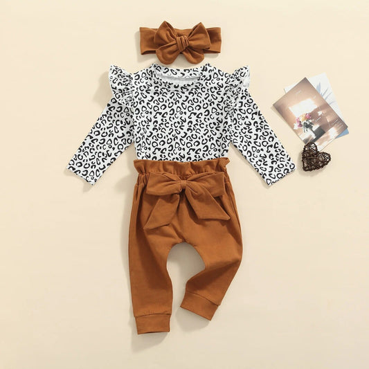 Baby Girl Leopard Print Outfit