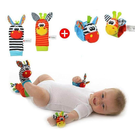 Foot Wrist Rattle Set 4 Pieces