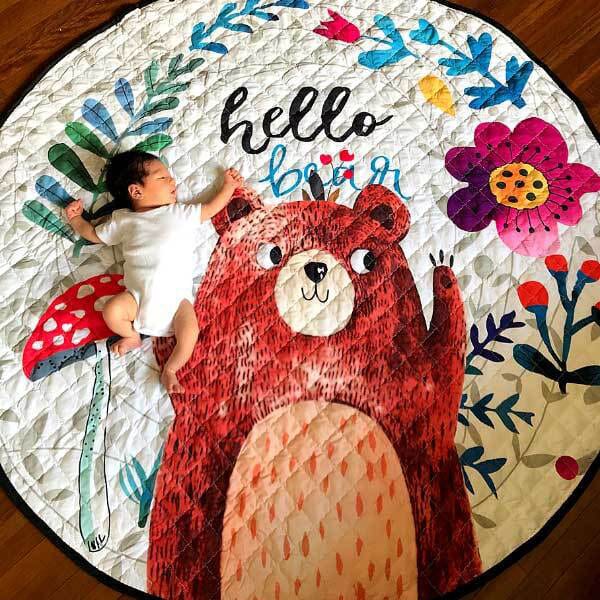 Hello Bear Baby Play Mat