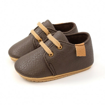 Infant Multicolor Retro Leather Shoes