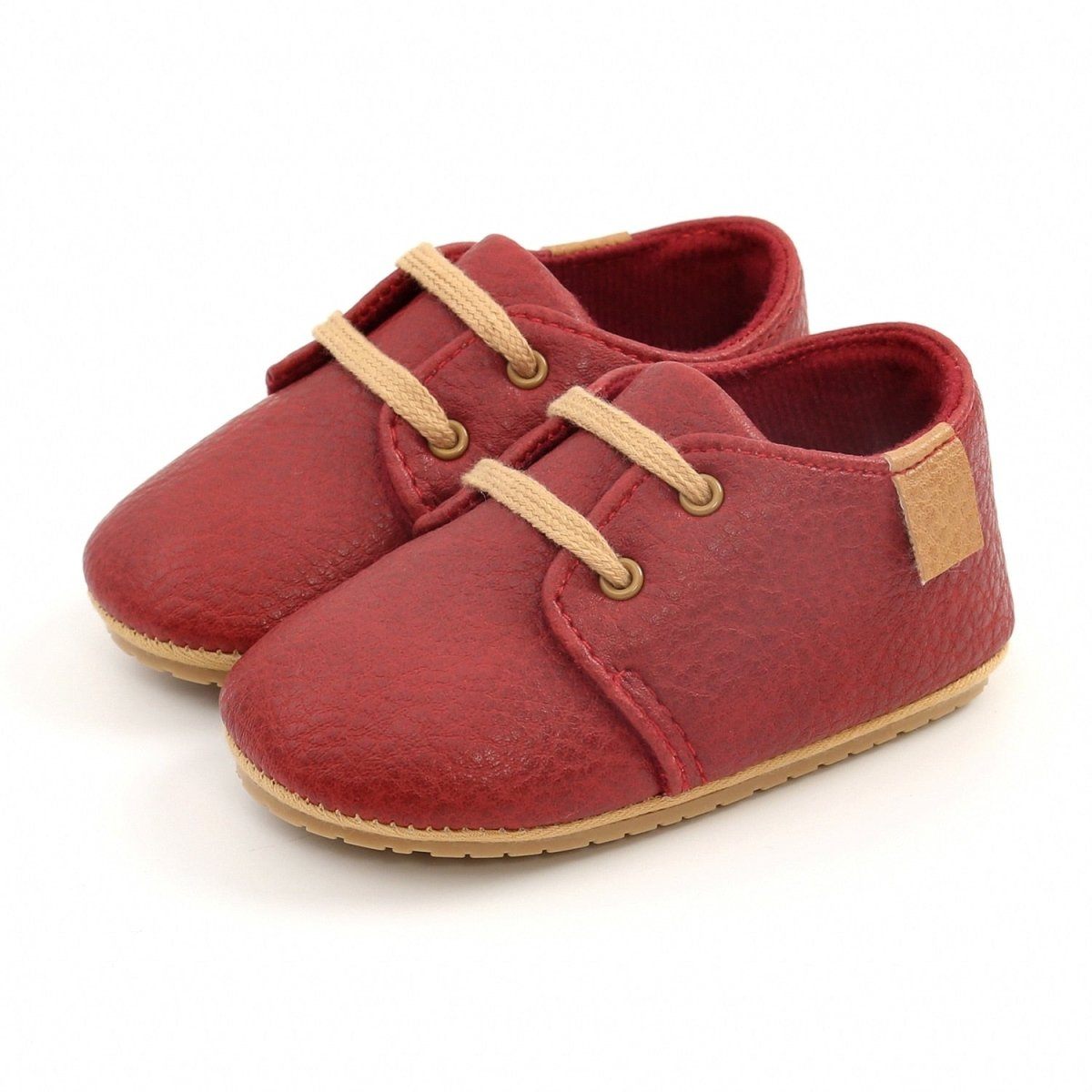 Infant Multicolor Retro Leather Shoes