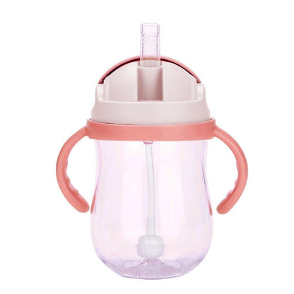 Leakproof Double Handle Silicone Baby Water Bottle