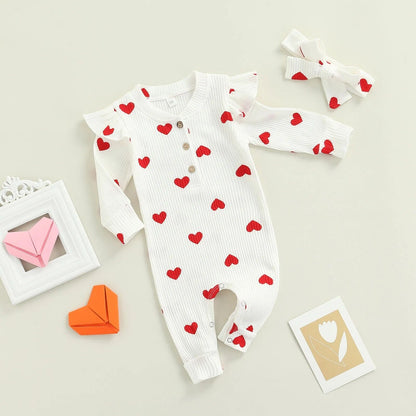 Baby Valentine's Day Jumpsuit