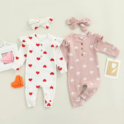 Baby Valentine's Day Jumpsuit